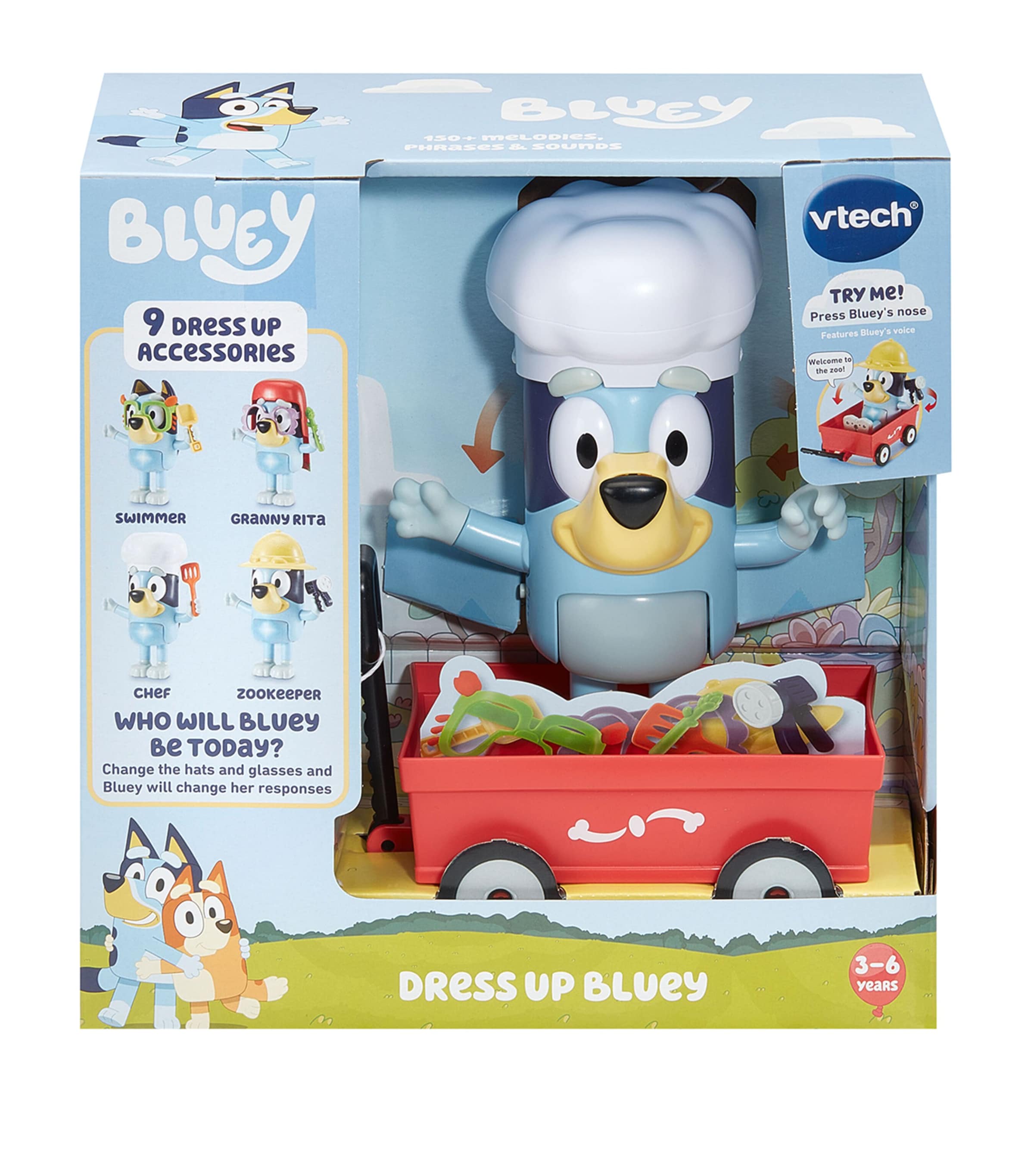 VTech Dress Up Bluey toy (British brand)