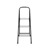 Cosco 3 tread folding step stool silver - British product