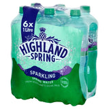 Highland Spring Sparkling Water   6 x 1L GOODS M&S   