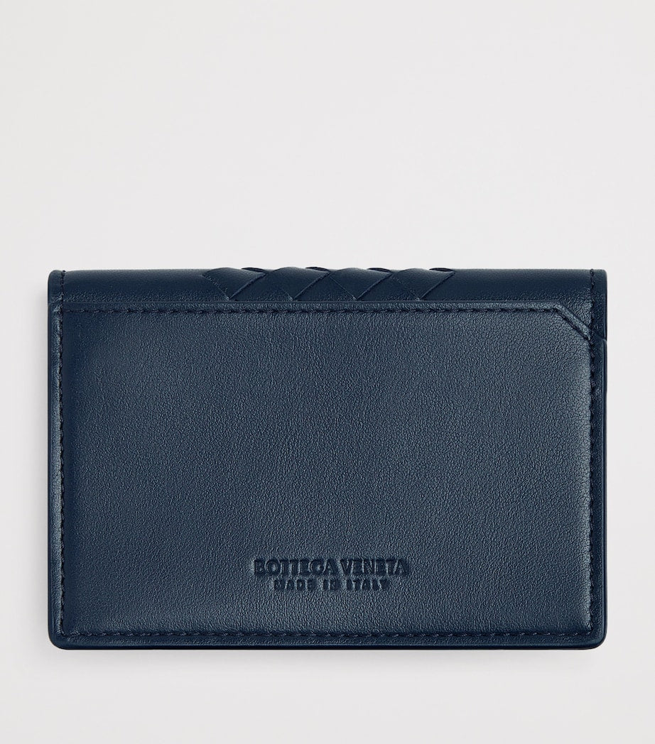 Bottega Veneta Intrecciato Avenue business card case (British brand)