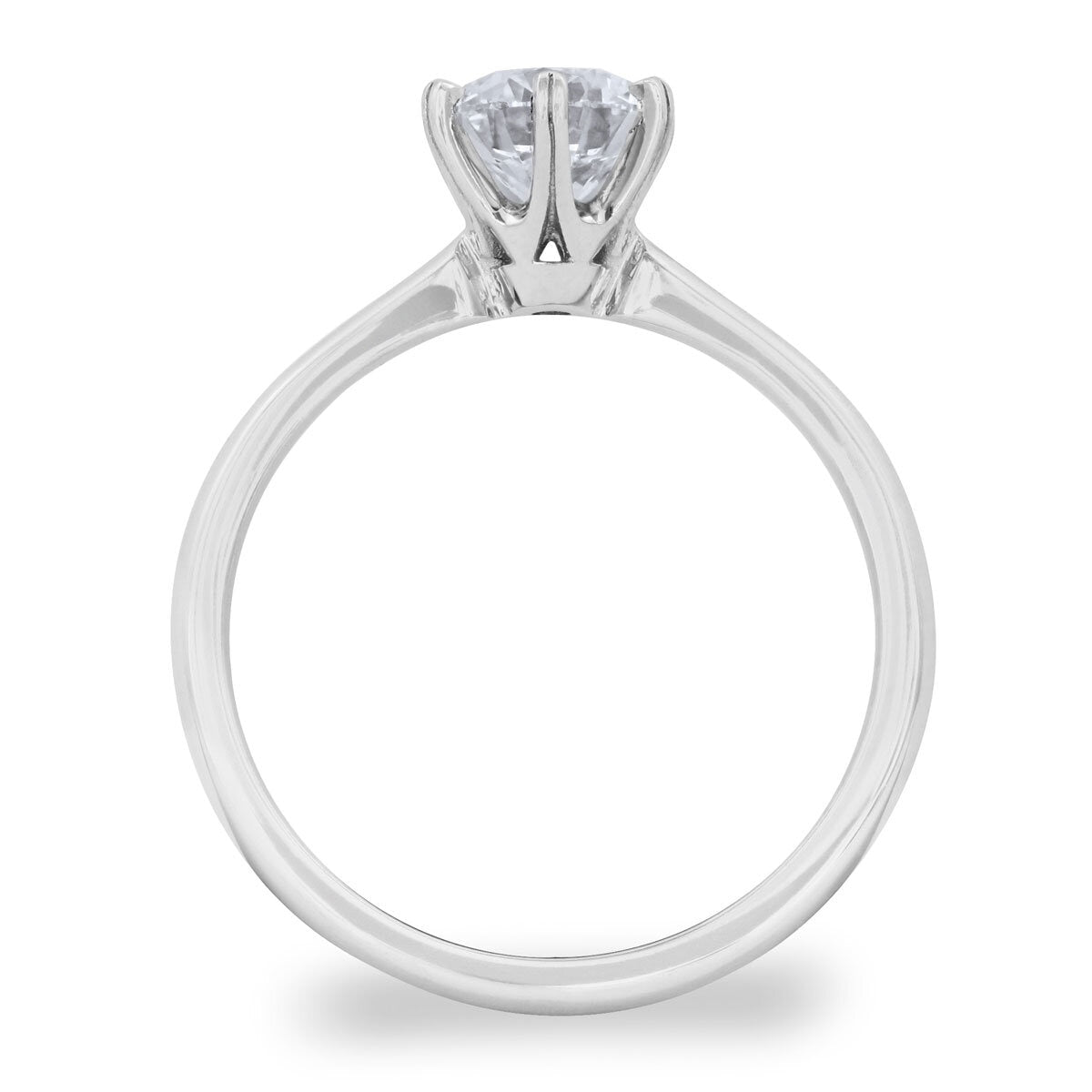 Costco 1ct round brilliant diamond solitaire ring in platinum (British brand)