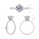 Costco diamond ring 1.50ct round brilliant cut size L, UK version