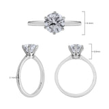 Costco diamond solitaire ring 1.50ct, imported from the UK