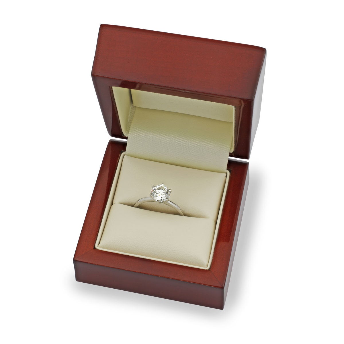 Costco diamond ring 1.50ct round brilliant cut size L, UK version