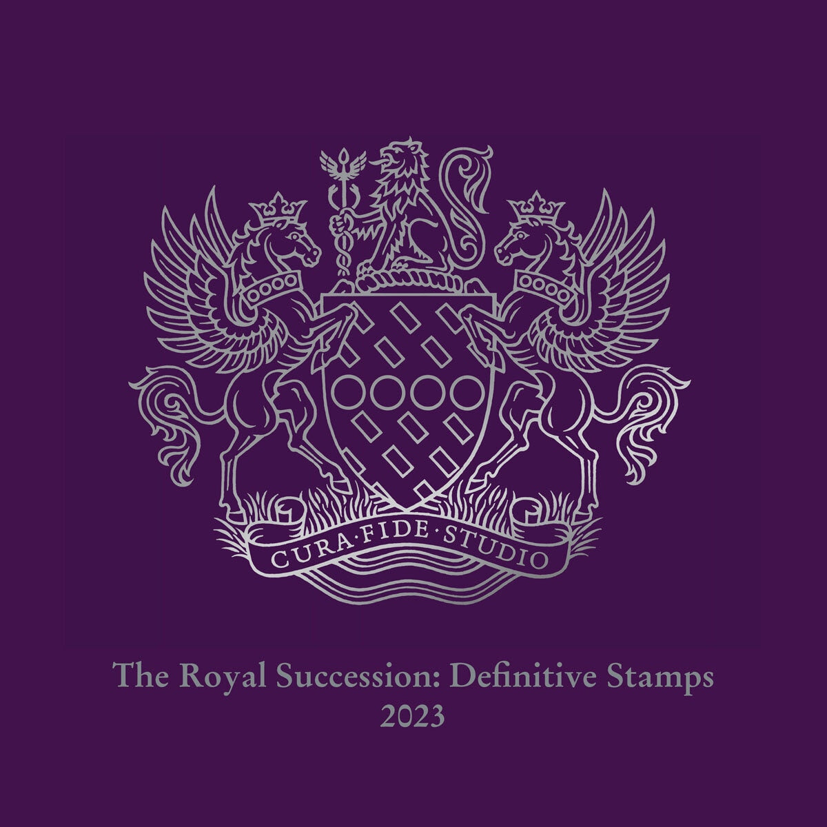 Royal Mail Royal Succession mint stamp sheets folder, imported from the UK