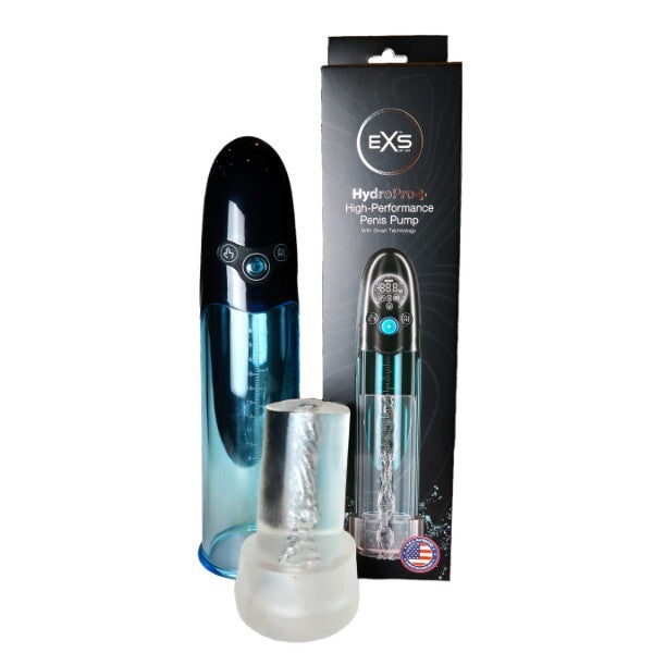 EXS Hydro Pro+ waterproof penis pump (British brand)