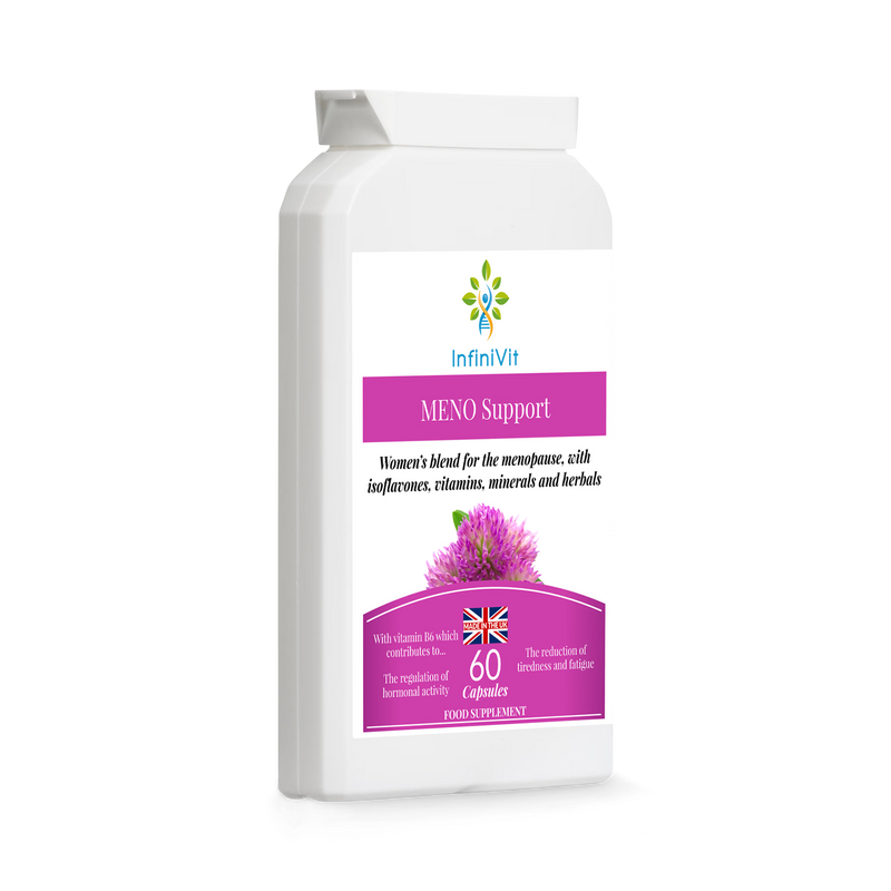 InfiniVit MENO Support menopause supplement 60 capsules (British brand)