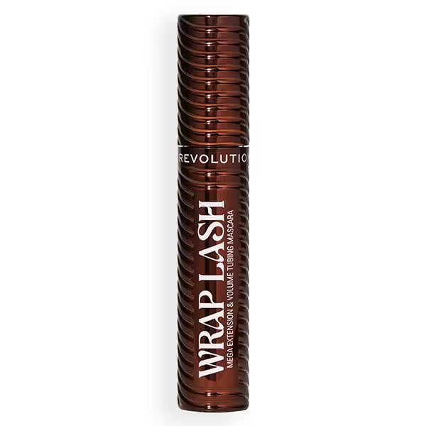 Revolution Wrap Lash Tubing Mascara Brown, imported from the UK
