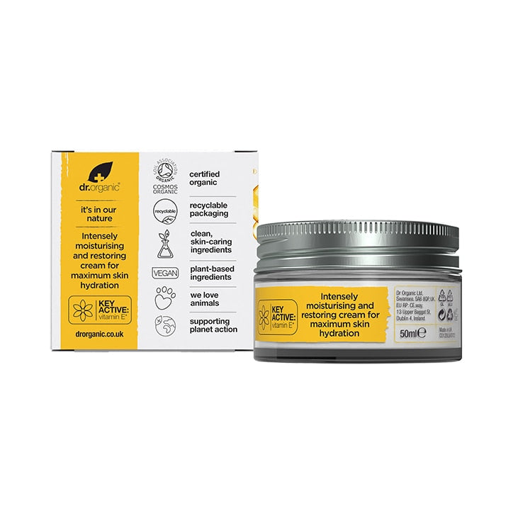 Dr Organic Hemp Oil 24hr Rescue Cream 50ml - McGrocer
