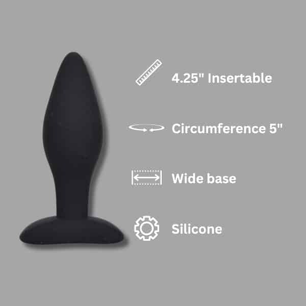 Loving Joy silicone anal plug large, UK version