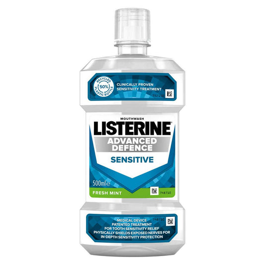 LISTERINE® Advanced Defence Sensitive Mouthwash 500ml GOODS Boots   