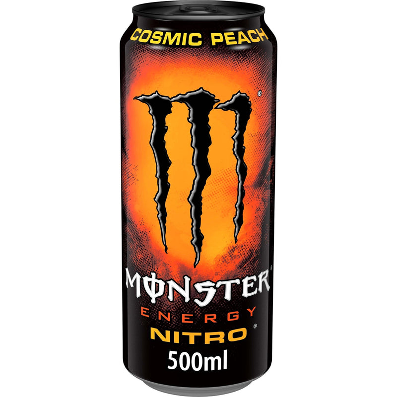 Monster Energy Nitro Cosmic Peach 12 x 500ml, imported from the UK