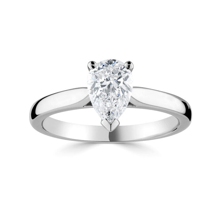 Costco 1.00ct pear cut diamond solitaire ring (British brand)
