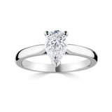 Costco 1.00ct pear cut diamond solitaire ring (British brand)