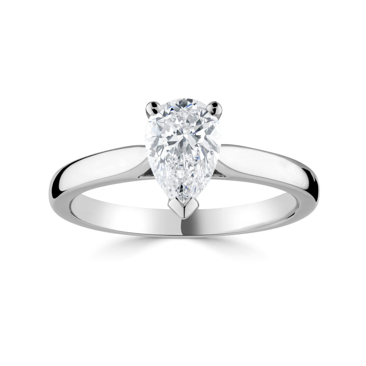 Costco 1.00ct pear cut diamond solitaire ring (British brand)