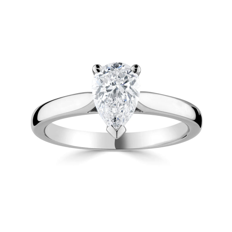 Costco 1.00ct pear cut diamond solitaire ring (British brand)