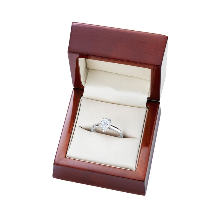 Costco 1.00ct pear cut diamond solitaire ring (British brand)