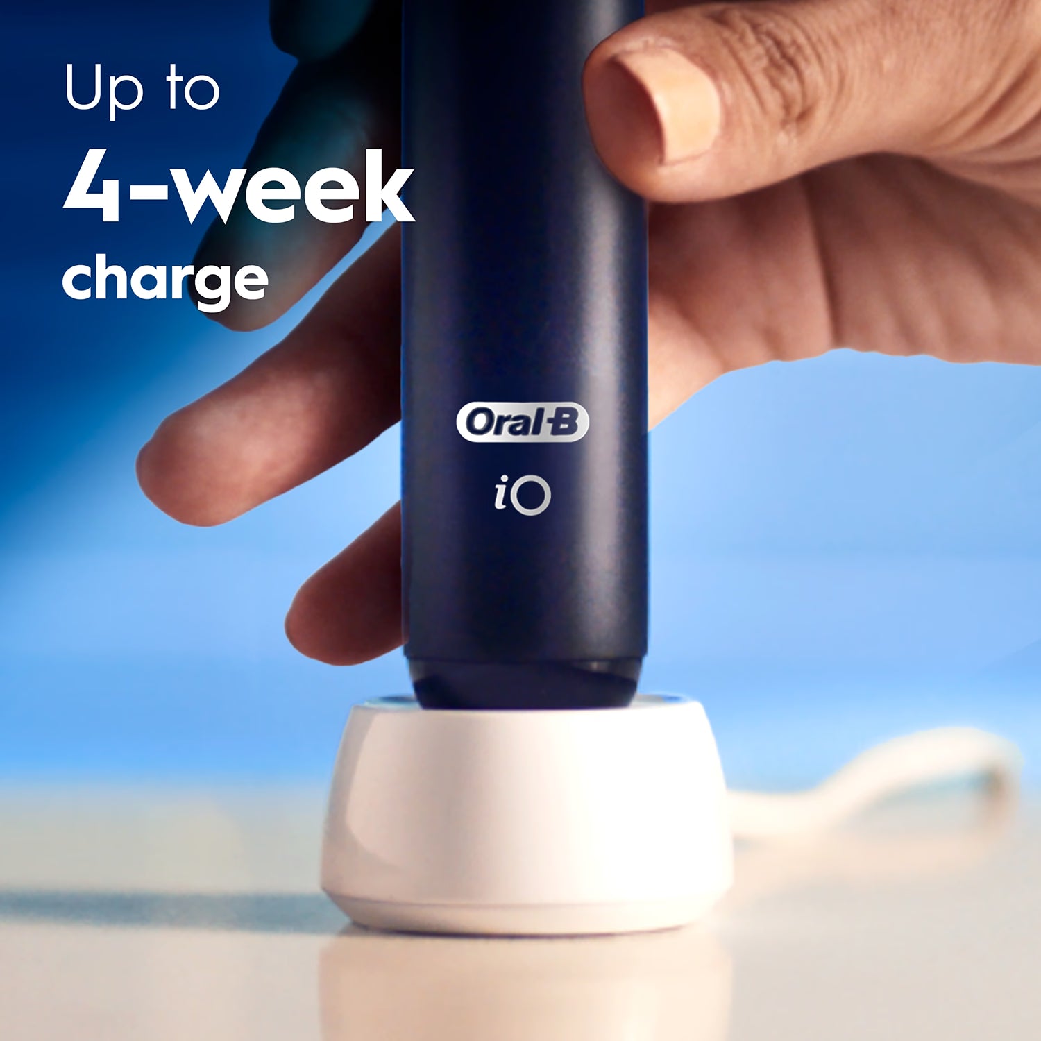 Oral-B iO 2 electric toothbrush 2-pack Black & Pink, UK version