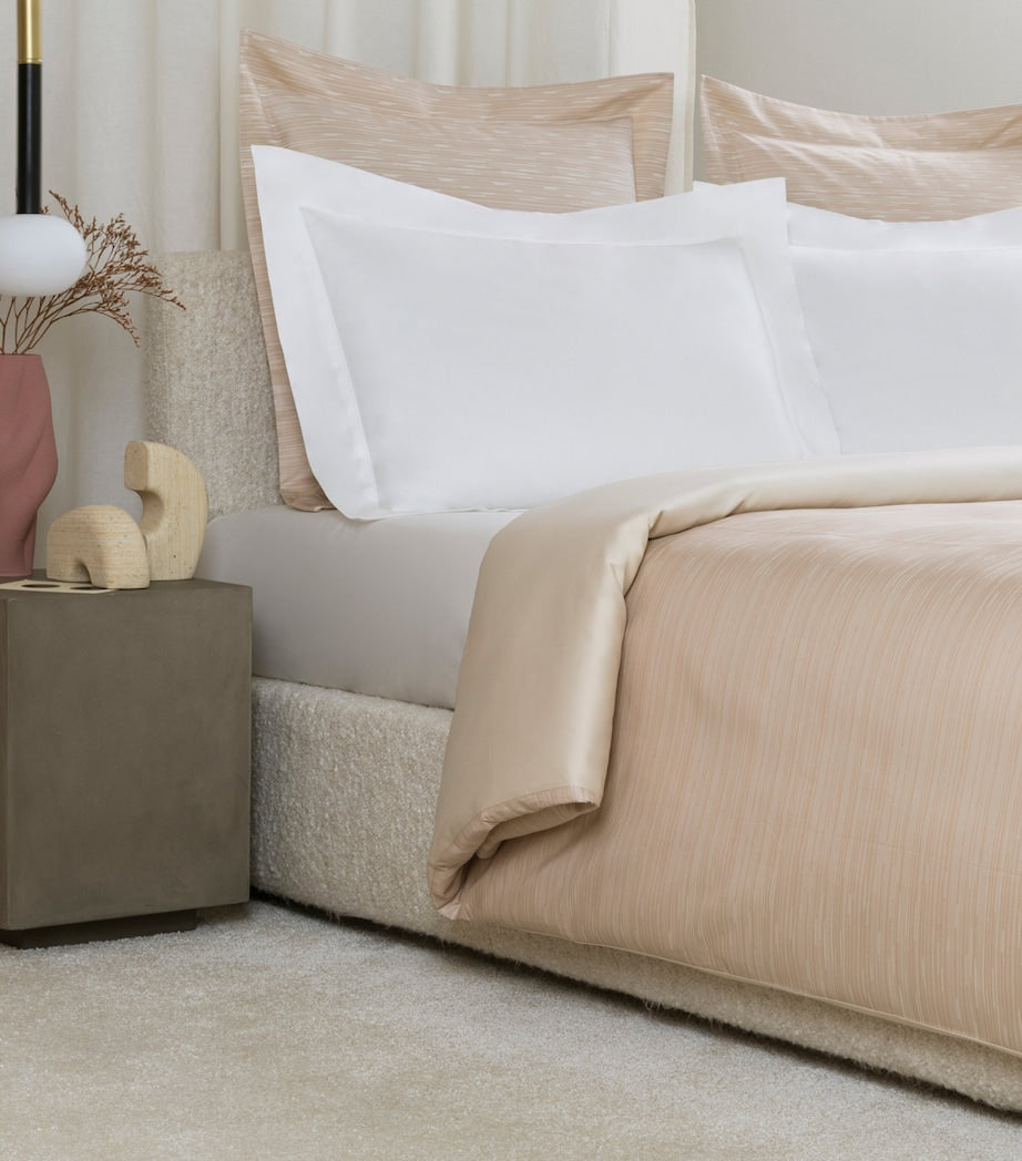 Frette Stardust Jacquard queen duvet cover, imported from the UK
