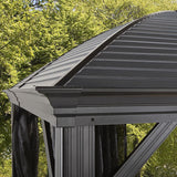 Sojag Moreno 10ft x 16ft (2.89 x 4.74m) Aluminium Frame Sun Shelter with Galvanised Steel Roof + Insect Netting GOODS Costco UK