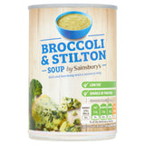Sainsbury's Broccoli & Stilton Soup 400g Soups Sainsburys   