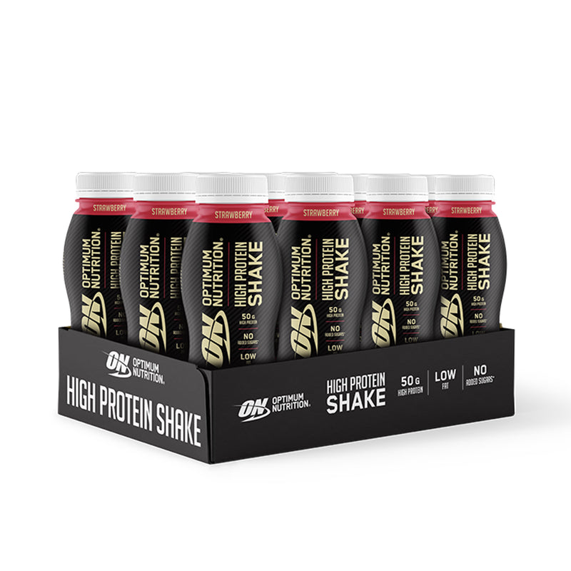 Optimum Nutrition protein shake strawberry 500ml - British product