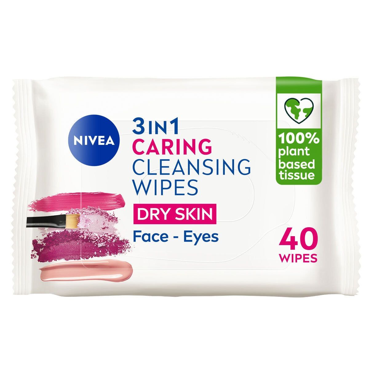 Nivea Biodegradable Face Wipes, 4 x 40 Wipes GOODS Costco UK