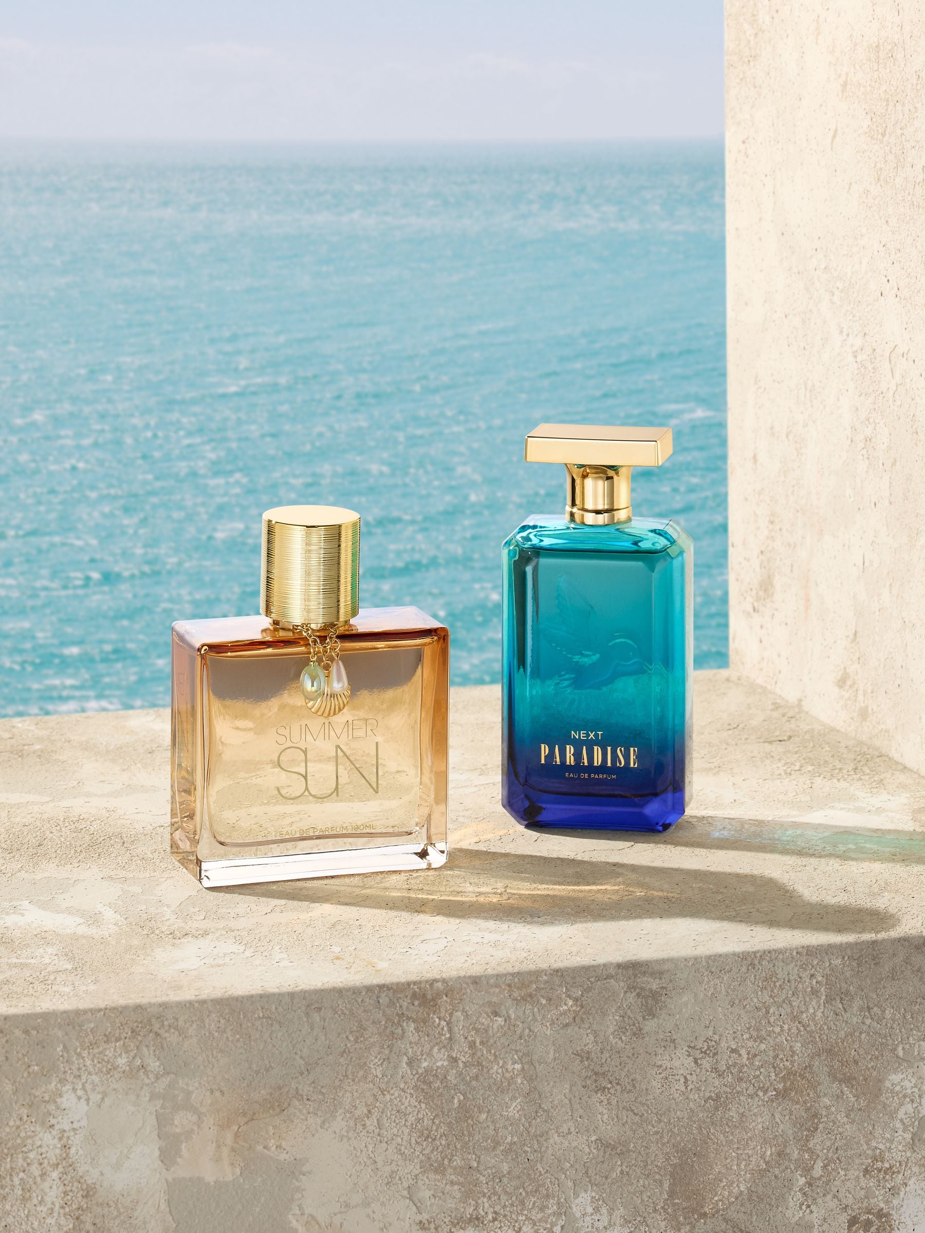 Set of 2 Paradise and Summer Sun 100ml Eau De Parfum
