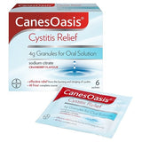 CanesOasis Cystitis Relief Cranberry Flavour 6 Sachets GOODS Superdrug   