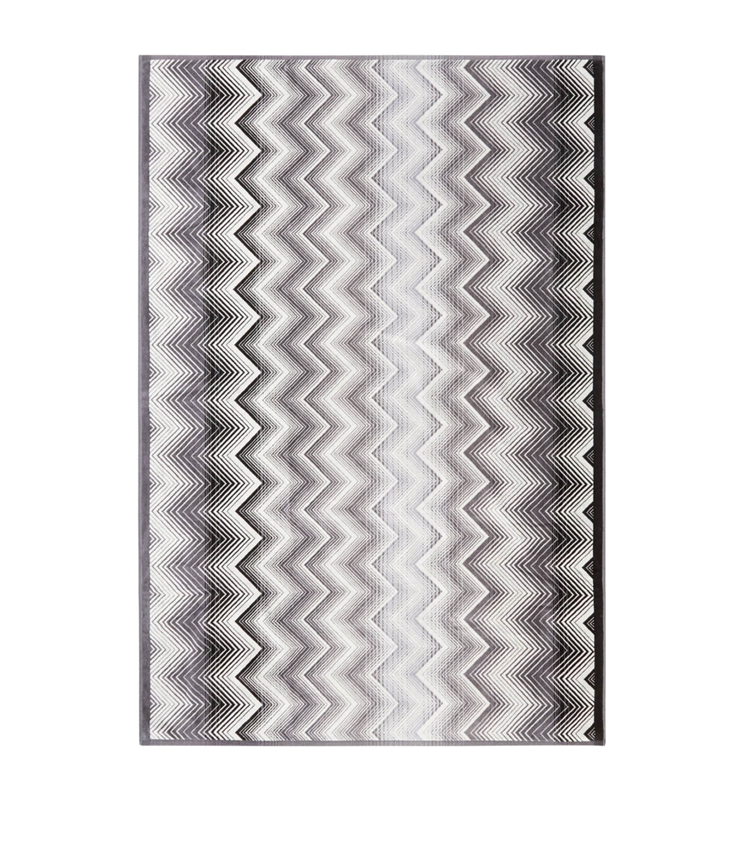 Missoni Home Marea bath sheet 100cm x 150cm - British product