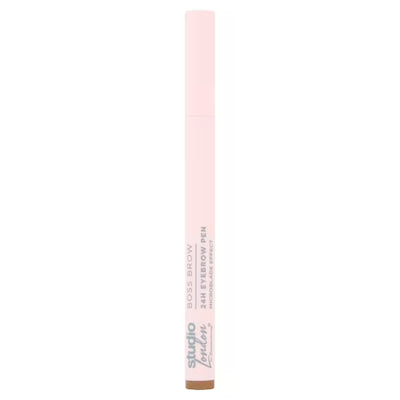 Superdrug Studio London Boss Brow 24H Eyebrow Pen Grey Brown- Buy online at McGrocer