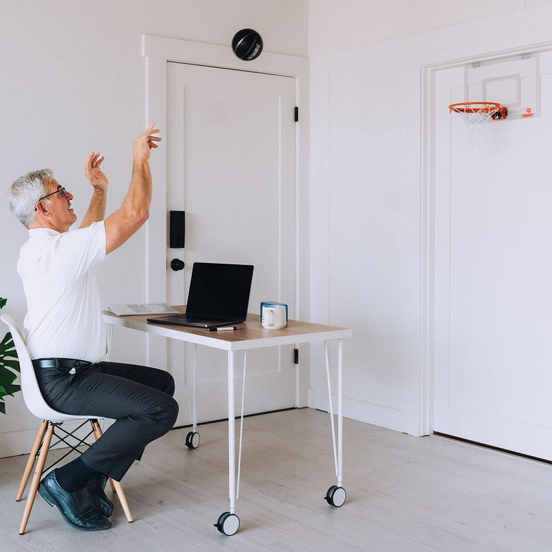 Tekk Pro mini basketball hoop with ball, UK version
