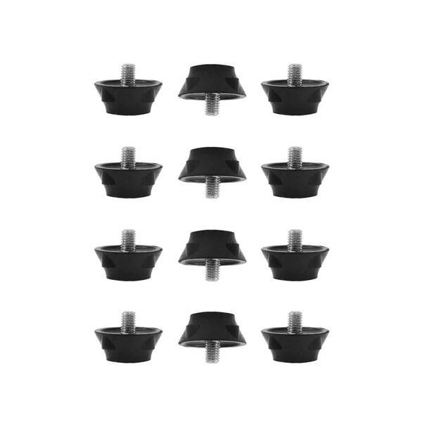 Carta Sport rubber football studs pack of 12 (British brand)