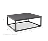 Indian Ocean Latitude outdoor coffee table, UK version