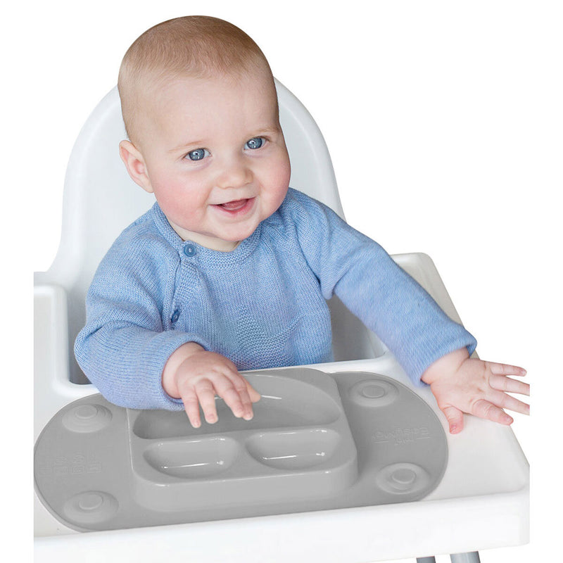 EasyTots EasyMat Mini suction weaning plate in 6 colours, imported from the UK
