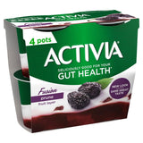 Activia Prune Fusions Yoghurt   4 x 120g GOODS M&S   