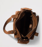 Miu Miu suede Utilitaire top-handle bag (British brand)