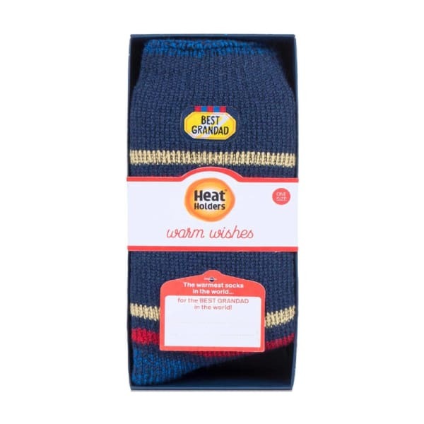 Heat Holders Mens Thermal Socks Striped UK 6-11, UK version