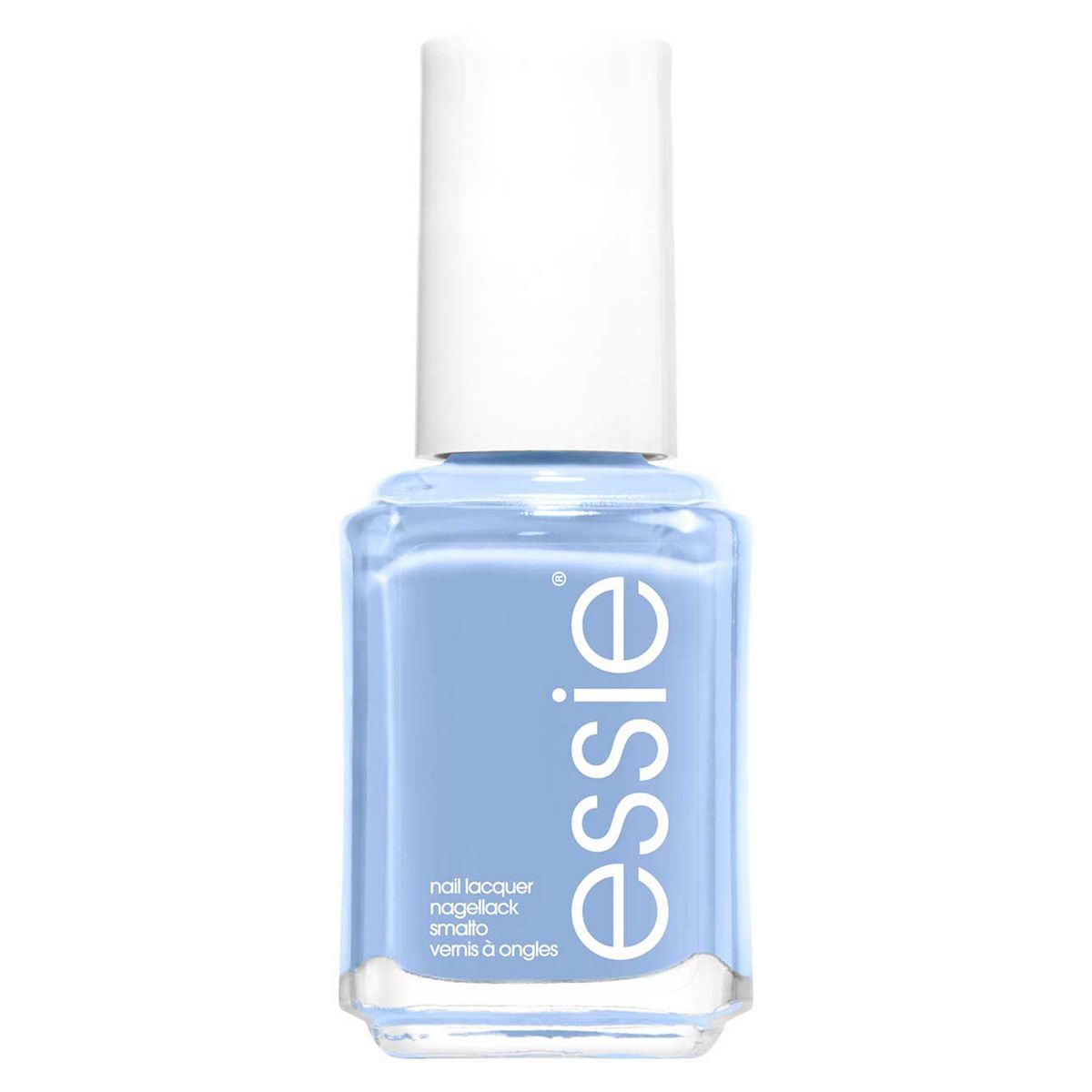 Essie Nail Polish 374 Salt Water Happy Atlantic Creamy Blue Colour, Original High Shine and High Coverage Nail Polish 13.5 ml GOODS Boots   