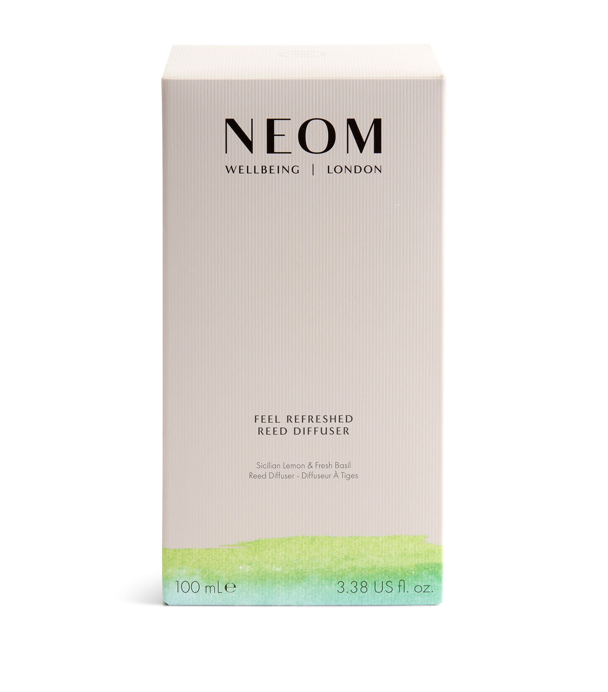 NEOM Feel Refreshed reed diffuser 100ml, imported from the UK