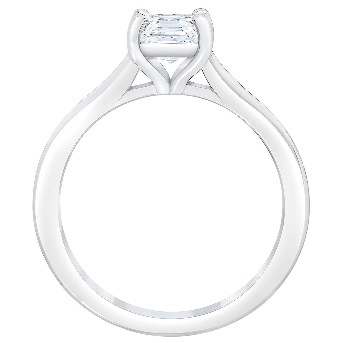 Costco Diamant-Solitärring 1,00 ct Platin N - Britisches Produkt