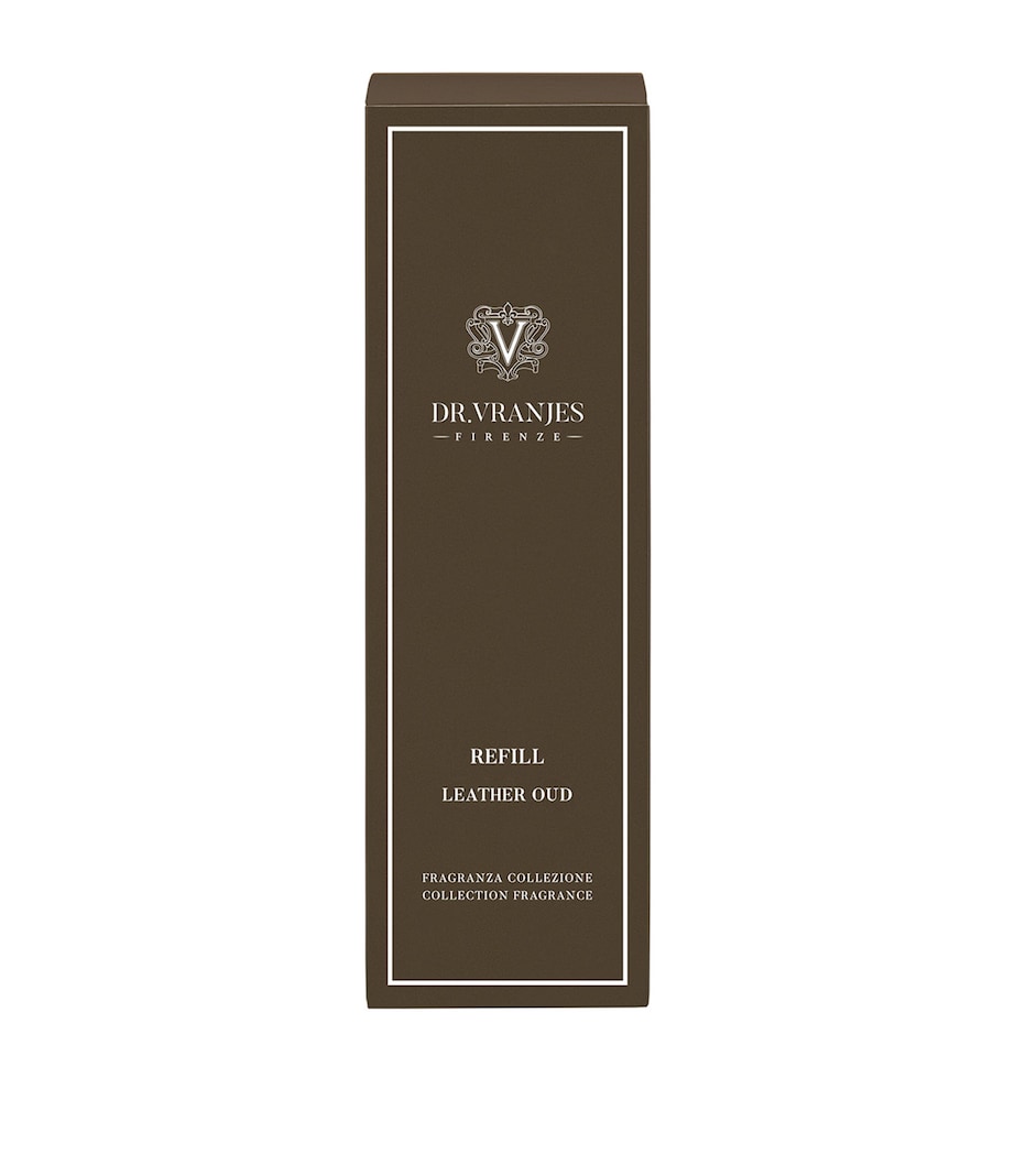 Dr. Vranjes Leather Oud reed diffuser refill 500ml - British product