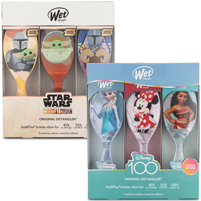Costco UK Wet Brush Disney 100 ou Star Wars Mandalorian Lot édition limitée Brosse démêlante 3 pièces - Acheter en ligne sur McGrocer