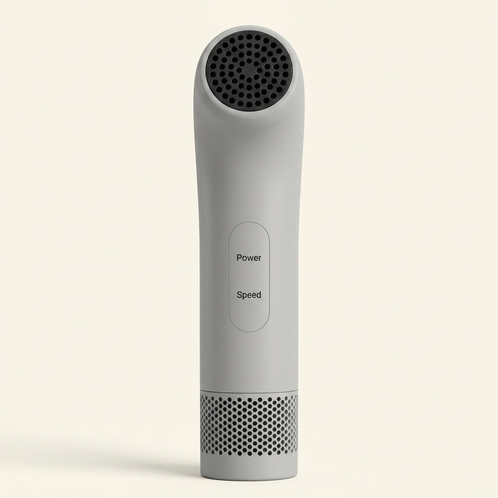 Dyson Hushjet Stone Blush handheld fan, UK version
