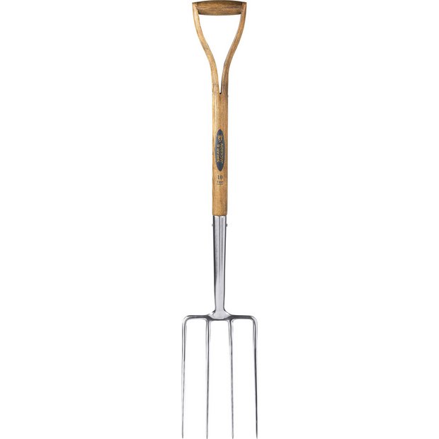 Spear & Jackson traditional digging fork (British brand)