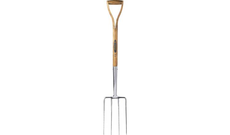 Spear & Jackson traditional digging fork (British brand)