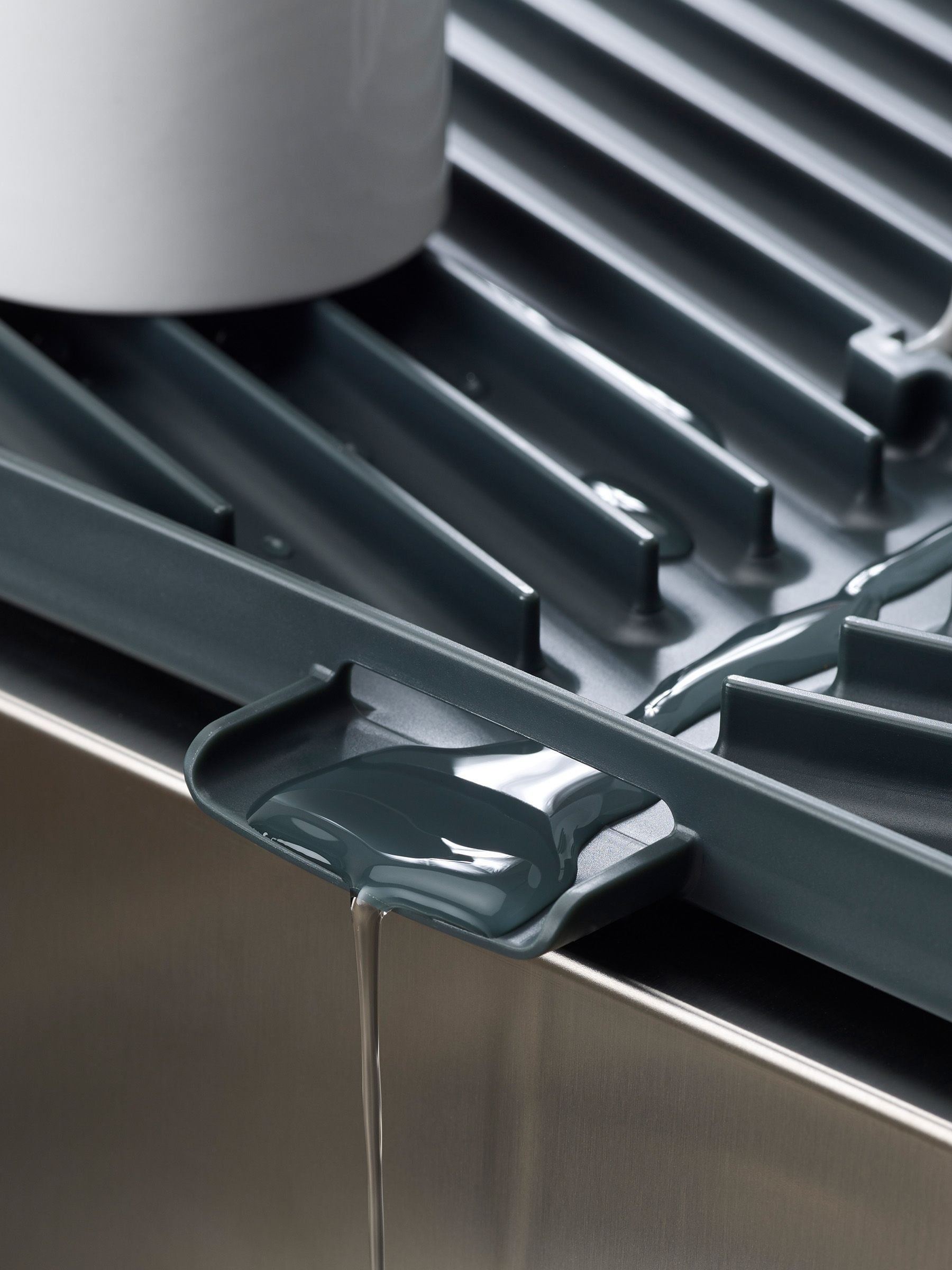 Joseph® Joseph Grey Flip-Up Grey Draining Board
