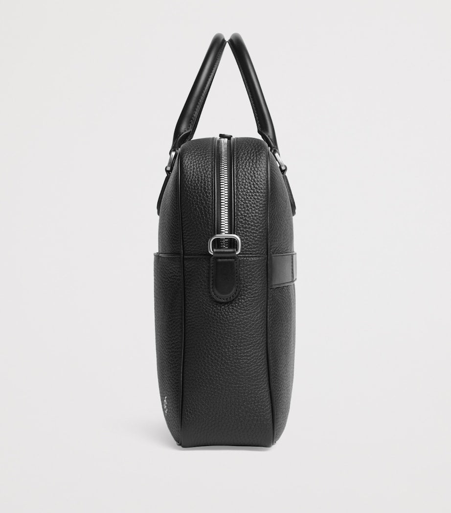 Carl Friedrik Dunloe leather briefcase - British product