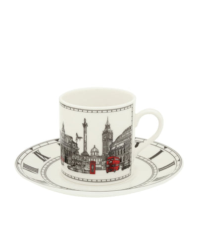 Harrods Halcyon Days London Icons Coffee Cup and Saucer- Buy online at McGrocer