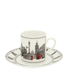 Halcyon Days London Icons coffee cup and saucer set (British brand)